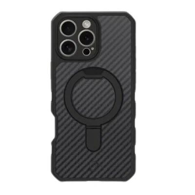 Cover Iphone 16 Pro Max Magsafe With Stand Itskins - Black